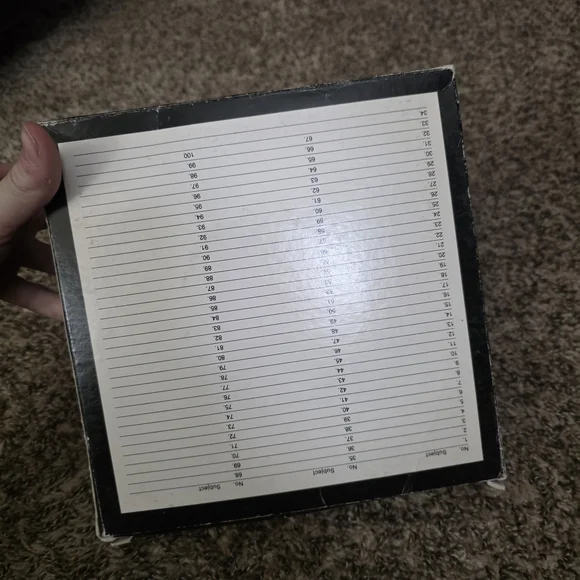 Black and White Rotary Slide Trays Lot Of 6 Old Film Slides Varrious Sizes